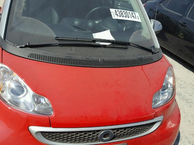WMEEJ9AA6DK722289 - 2013 SMART FORTWO ELE 红色 照片 7