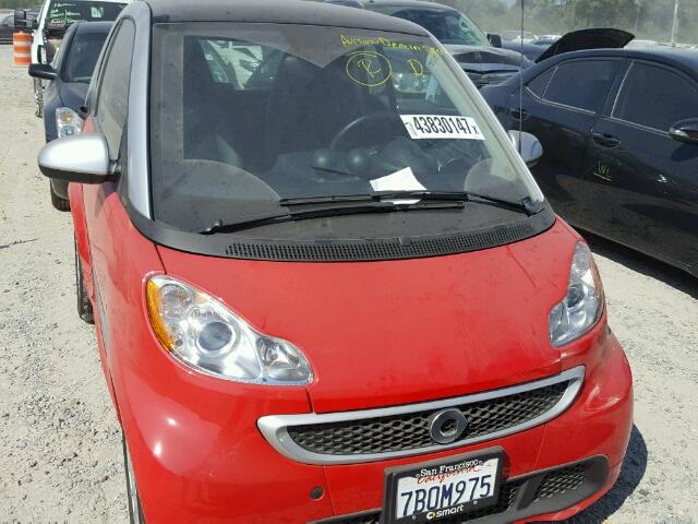 WMEEJ9AA6DK722289 - 2013 SMART FORTWO ELE 红色 照片 9