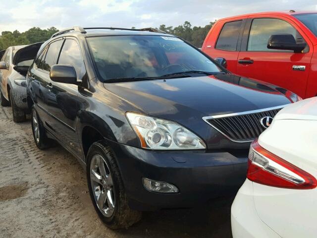 2T2GK31U97C025857 - 2007 LEXUS RX 350 BLACK photo 1