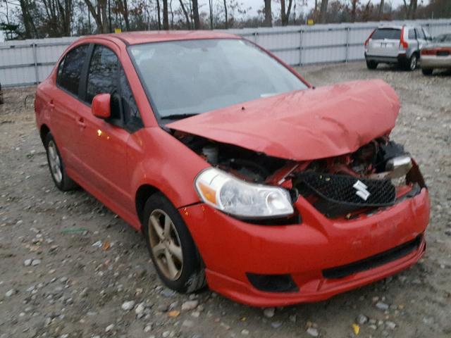 JS2YC414285101547 - 2008 SUZUKI SX4 RED photo 1