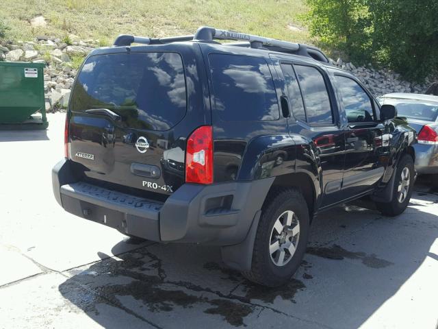 5N1AN0NW8DN817000 - 2013 NISSAN XTERRA X BLACK photo 4