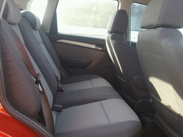 KL1TD66E19B307905 - 2009 CHEVROLET AVEO LS 红色 照片 6