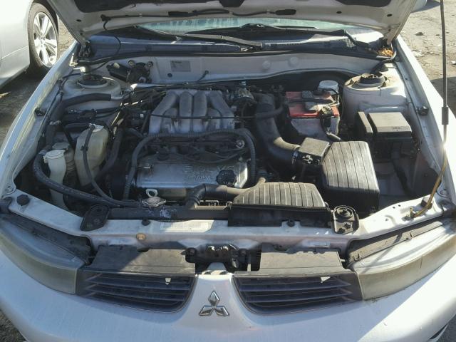 4A3AA46H43E124122 - 2003 MITSUBISHI GALANT ES WHITE photo 7