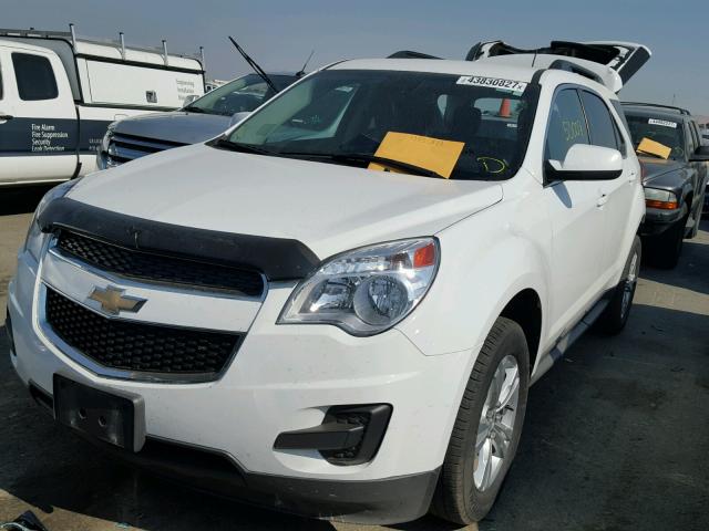 1GNFLFEK5EZ120840 - 2014 CHEVROLET EQUINOX LT WHITE photo 2