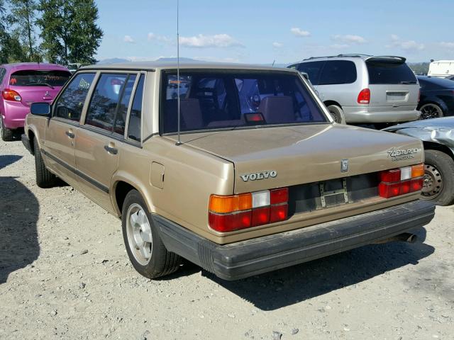 YV1FA8744K1305846 - 1989 VOLVO 740 GOLD photo 3