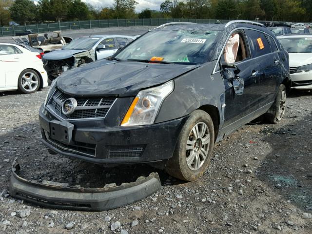 3GYFNDEY6AS592204 - 2010 CADILLAC SRX LUXURY BLACK photo 2