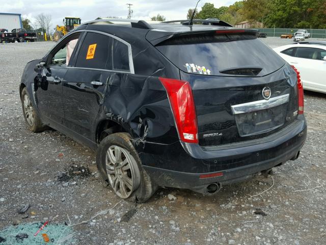 3GYFNDEY6AS592204 - 2010 CADILLAC SRX LUXURY BLACK photo 3