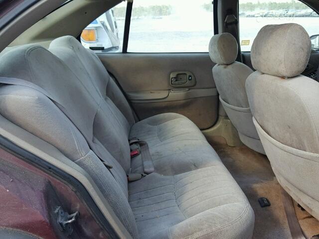 2G1WL52M9W9108302 - 1998 CHEVROLET LUMINA BAS 勃艮第红 照片 6