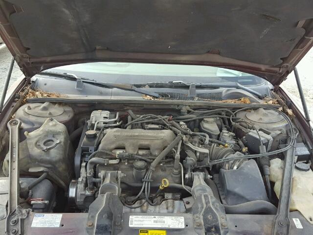 2G1WL52M9W9108302 - 1998 CHEVROLET LUMINA BAS 勃艮第红 照片 7