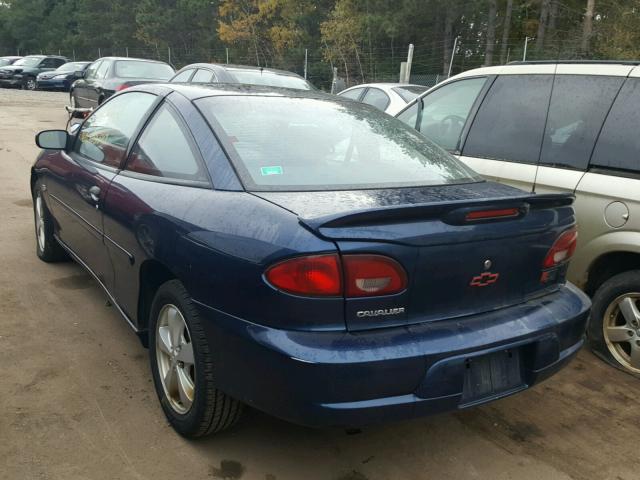 1G1JF12TX17104612 - 2001 CHEVROLET CAVALIER Z BLUE photo 3