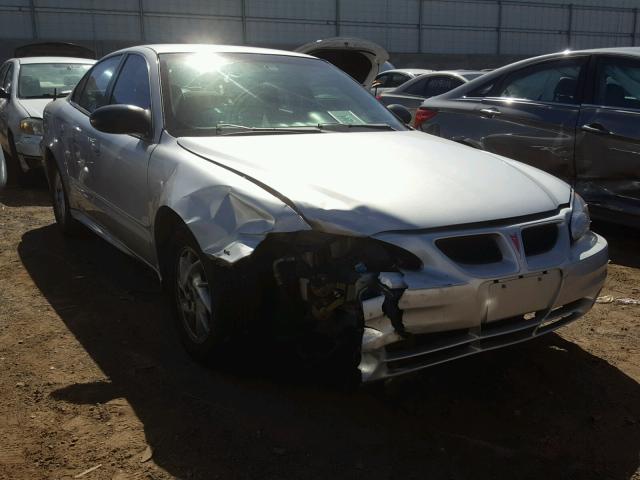 1G2NF52E34C236001 - 2004 PONTIAC GRAND AM S SILVER photo 1