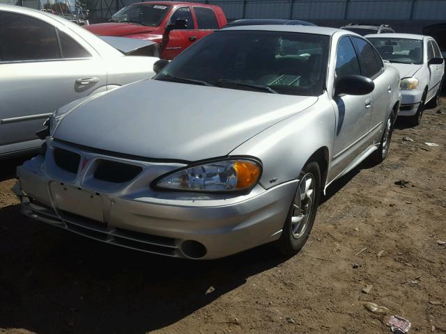 1G2NF52E34C236001 - 2004 PONTIAC GRAND AM S SILVER photo 2