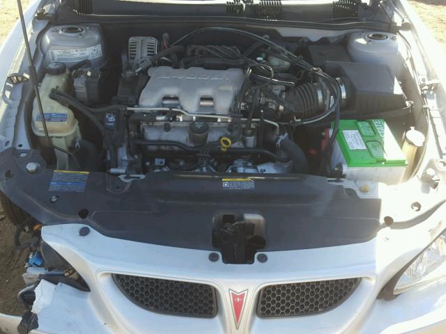 1G2NF52E34C236001 - 2004 PONTIAC GRAND AM S SILVER photo 7