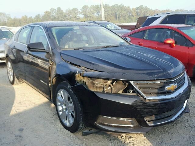 1G11Z5SL2FU133240 - 2015 CHEVROLET IMPALA LS BLACK photo 1