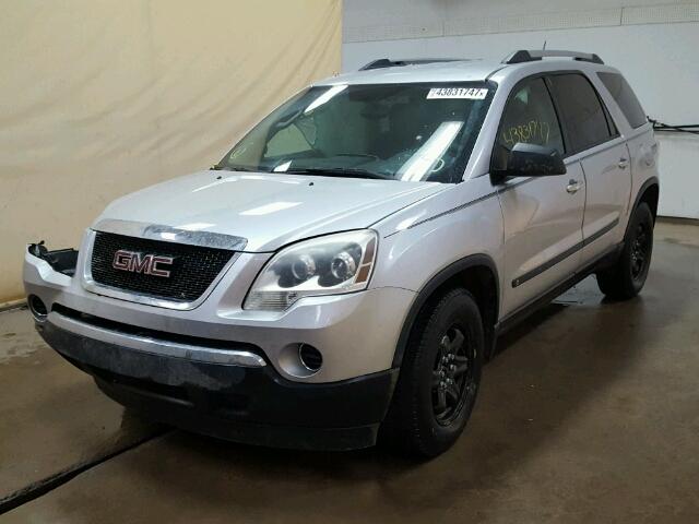 1GKLRKED0AJ149874 - 2010 GMC ACADIA SL SILVER photo 2