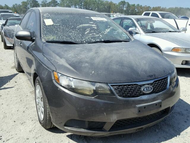 KNAFU4A21C5499708 - 2012 KIA FORTE EX BLACK photo 1