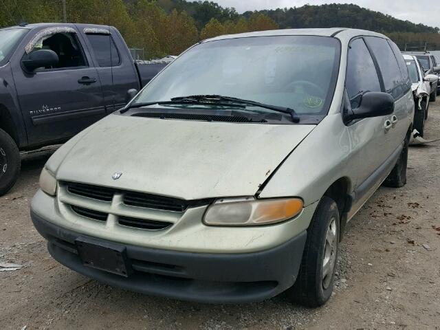 2B4GP45G1YR607160 - 2000 DODGE CARAVAN SILVER photo 2