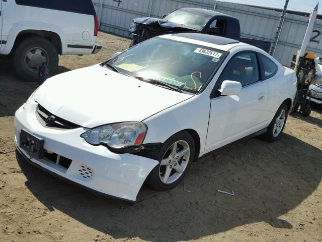 JH4DC54844S011226 - 2004 ACURA RSX WHITE photo 2