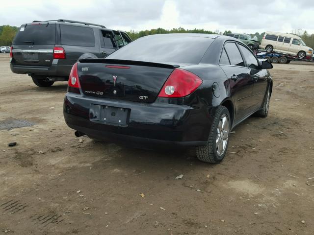 1G2ZH58N174230585 - 2007 PONTIAC G6 GT BLACK photo 4