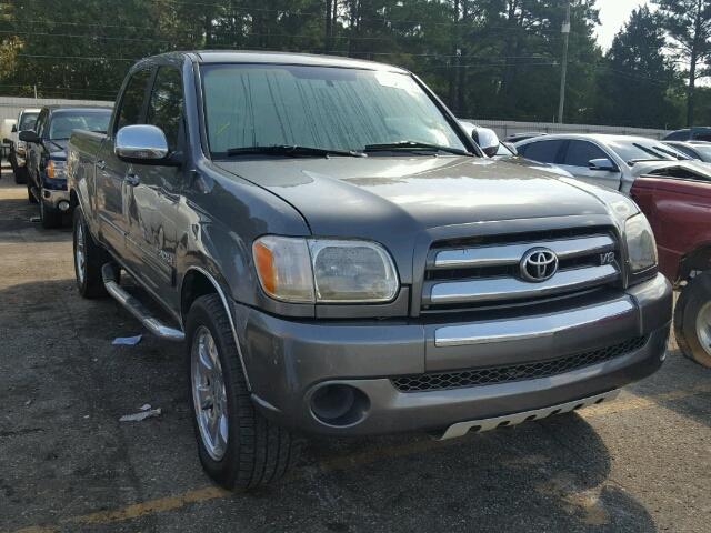 5TBET34136S507569 - 2006 TOYOTA TUNDRA GRAY photo 1