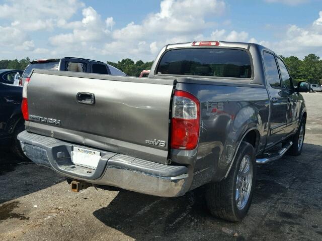 5TBET34136S507569 - 2006 TOYOTA TUNDRA GRAY photo 4