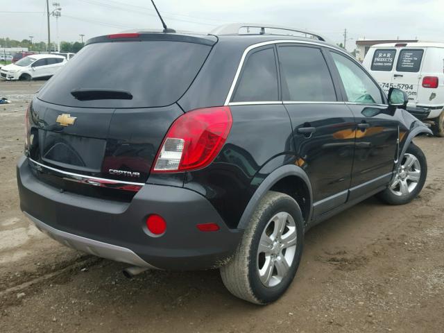 3GNAL2EK9DS637329 - 2013 CHEVROLET CAPTIVA LS BLACK photo 4