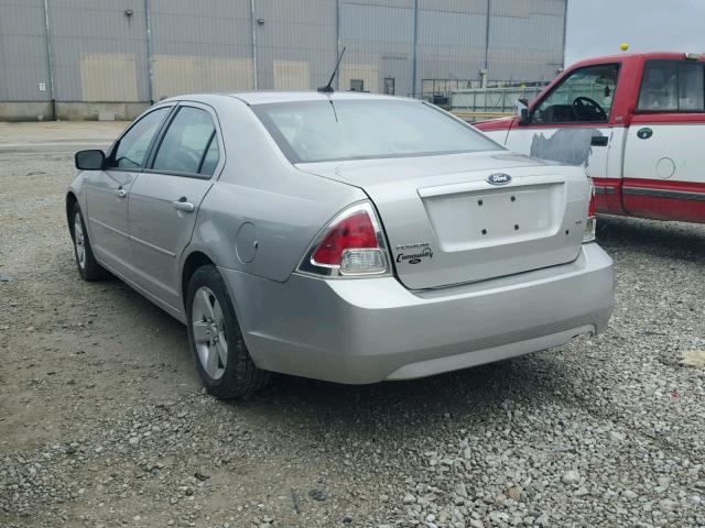 3FAHP07Z38R247467 - 2008 FORD FUSION SILVER photo 3