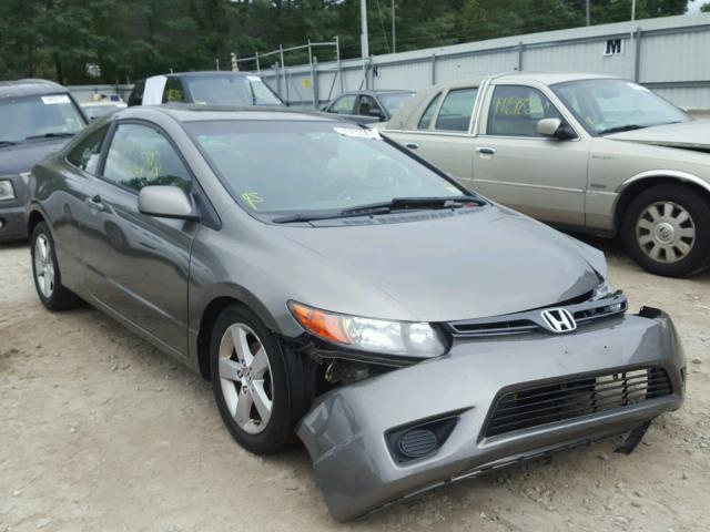 2HGFG12856H511949 - 2006 HONDA CIVIC GRAY photo 1