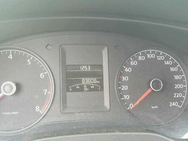 3VW1K7AJ8DM283763 - 2013 VOLKSWAGEN JETTA BASE GRAY photo 8