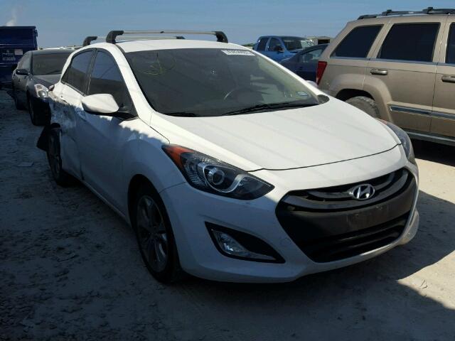 KMHD35LE8DU065377 - 2013 HYUNDAI ELANTRA GT WHITE photo 1