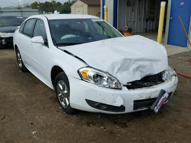 2G1WG5EK0B1317435 - 2011 CHEVROLET IMPALA LT WHITE photo 1