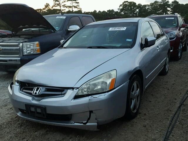 1HGCM56664A095272 - 2004 HONDA ACCORD SILVER photo 2