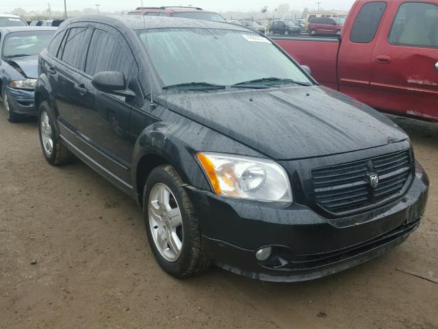 1B3HB48B97D259195 - 2007 DODGE CALIBER BLACK photo 1