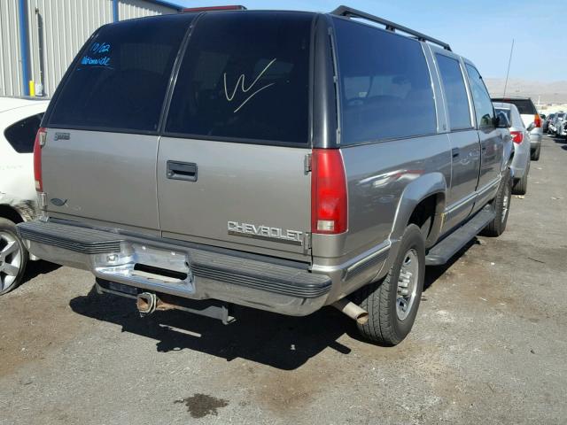 3GNGK26JXXG259340 - 1999 CHEVROLET SUBURBAN K GOLD photo 4