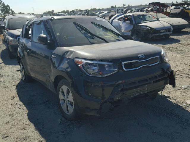 KNDJN2A2XE7099930 - 2014 KIA SOUL BLACK photo 1