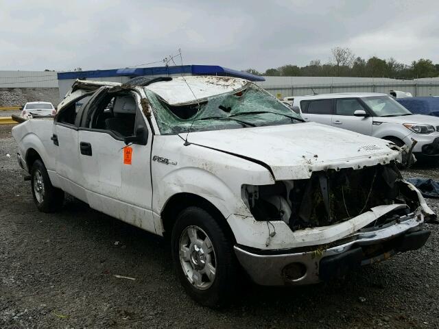 1FTEW1CM4EKD93246 - 2014 FORD F150 SUPER WHITE photo 1