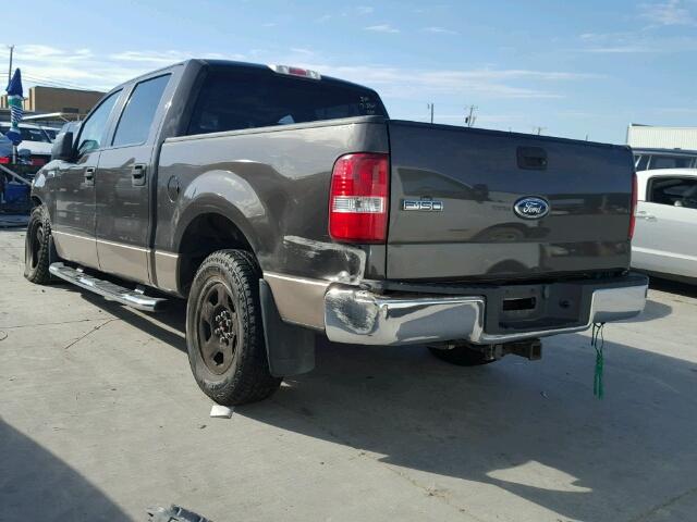 1FTPW12585KC88907 - 2005 FORD F150 SUPER BROWN photo 3