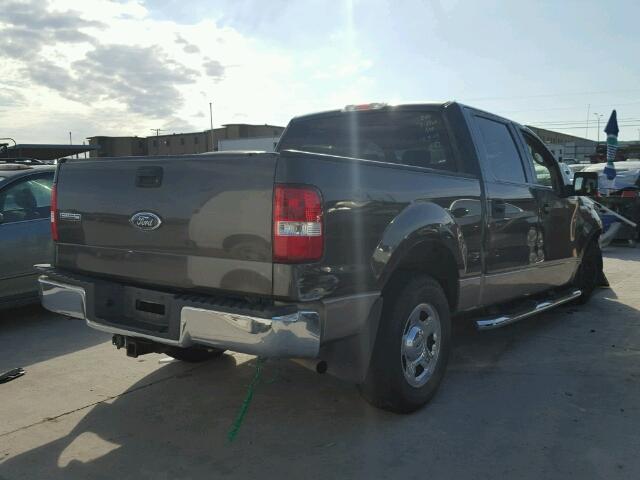 1FTPW12585KC88907 - 2005 FORD F150 SUPER BROWN photo 4
