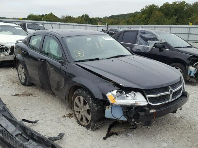 1B3LC56K98N113276 - 2008 DODGE AVENGER SX BLACK photo 1