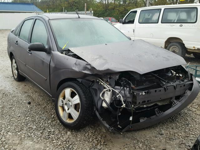 1FAFP34N47W309741 - 2007 FORD FOCUS ZX4 GRAY photo 1