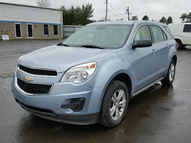 2GNFLEEK5E6166786 - 2014 CHEVROLET EQUINOX LS BLUE photo 2