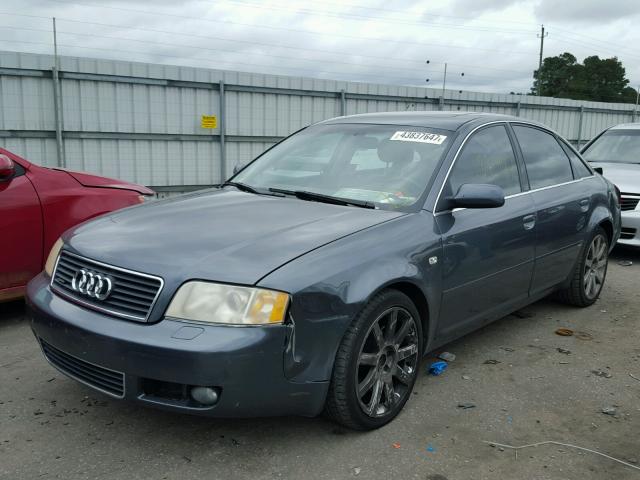 WAUCD64B64N067305 - 2004 AUDI A6 S-LINE GRAY photo 2