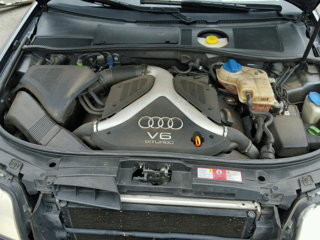 WAUCD64B64N067305 - 2004 AUDI A6 S-LINE GRAY photo 7