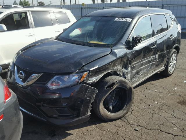 JN8AT2MT0GW002063 - 2016 NISSAN ROGUE S BLACK photo 2