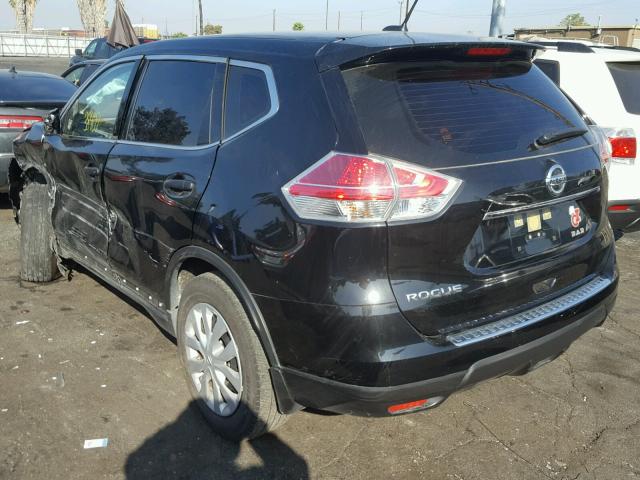 JN8AT2MT0GW002063 - 2016 NISSAN ROGUE S BLACK photo 3