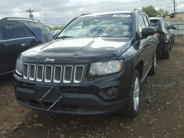 1C4NJDEB1GD586649 - 2016 JEEP COMPASS BLACK photo 2