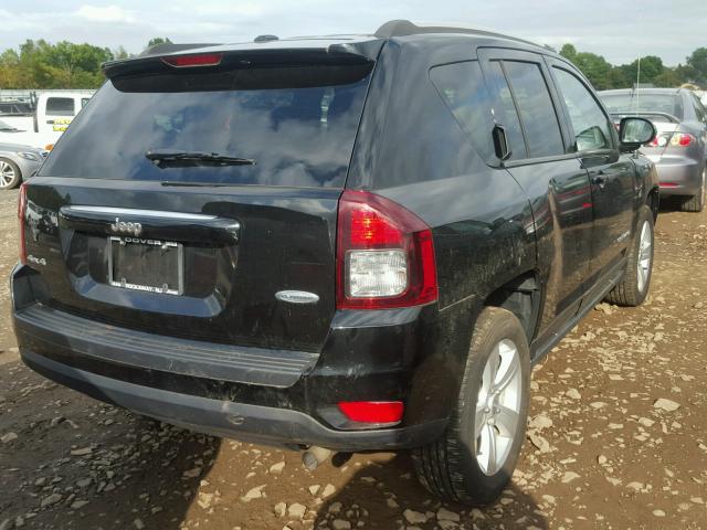 1C4NJDEB1GD586649 - 2016 JEEP COMPASS BLACK photo 4