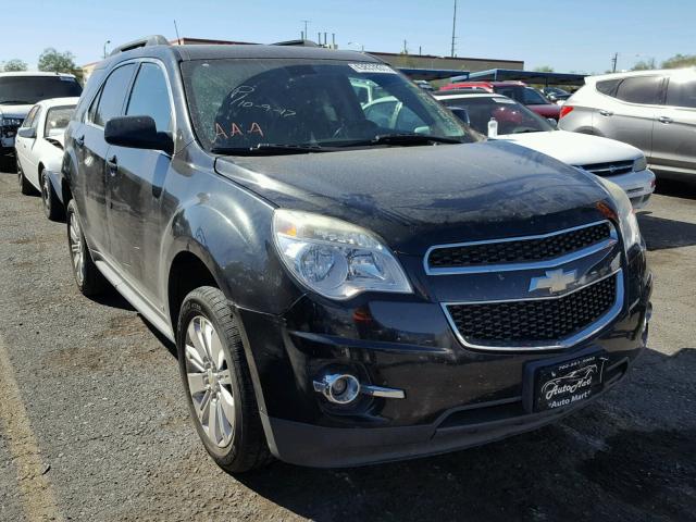 2CNFLPEY1A6207848 - 2010 CHEVROLET EQUINOX LT BLACK photo 1