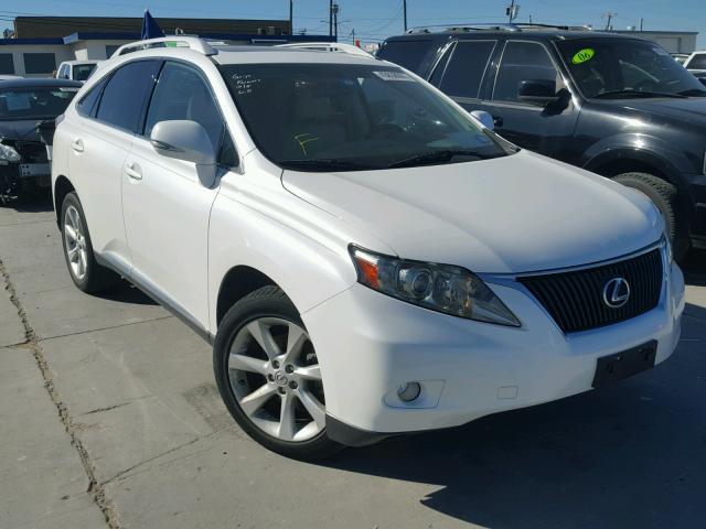 JTJZK1BA8A2408214 - 2010 LEXUS RX WHITE photo 1