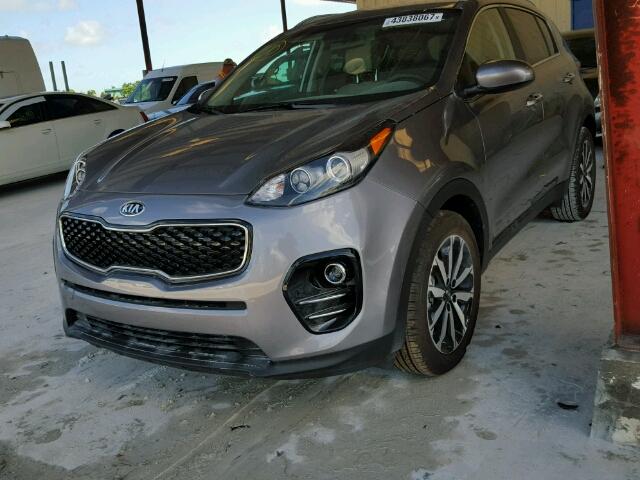 KNDPN3AC4H7294001 - 2017 KIA SPORTAGE E CHARCOAL photo 2